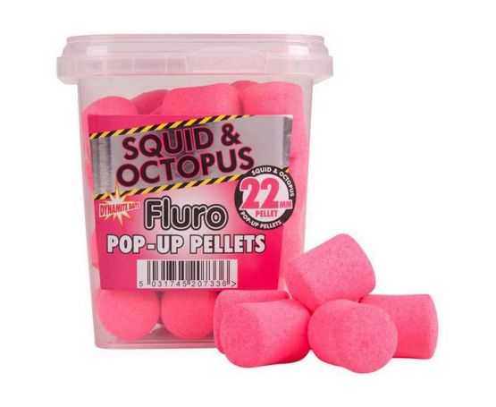 Dynamite Squid & Octopus Fluro Pop-ups - 22mm