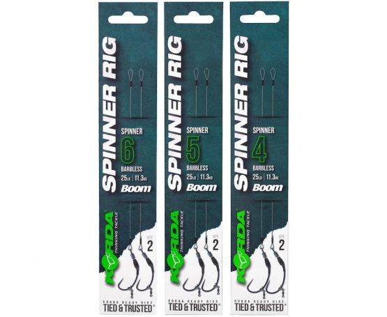 Korda Spinner Rigs - Barbless