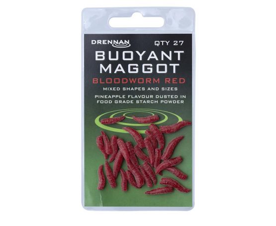 Drennan Buoyant Maggot - Bloodworm Red
