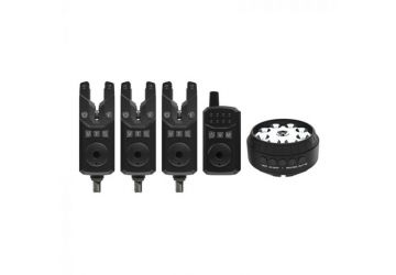 Sonik SKS2 Bite Alarm Set 3+1 With Bivvy Lamp Sonik SKS2 Bite Alarm Set 3+1 With Bivvy Lamp