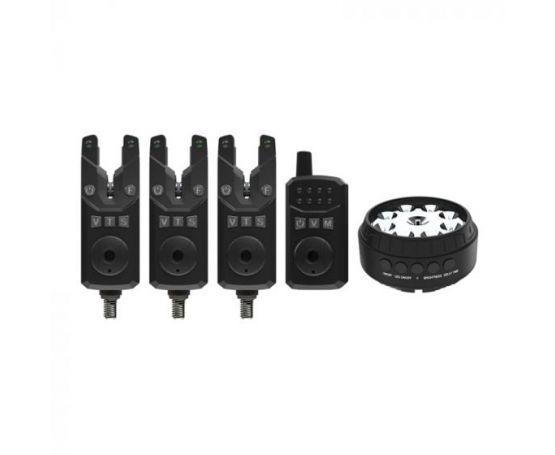 Sonik SKS2 Bite Alarm Set 3+1 With Bivvy Lamp