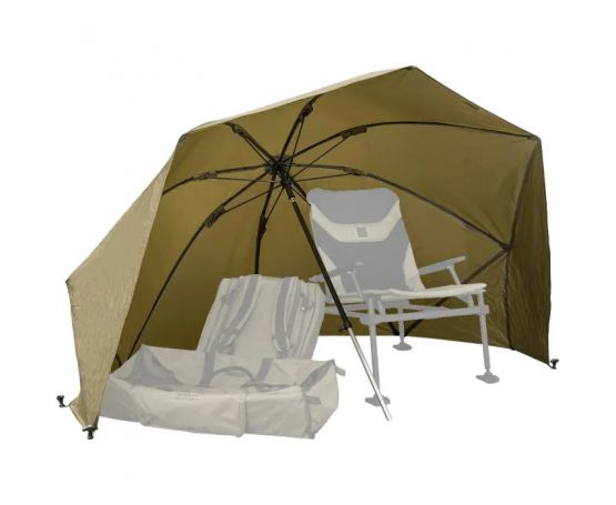 Korum 50″ Graphite Brolly Shelter