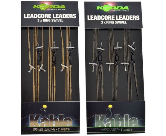 Korda Leadcore Leaders Ring Swivel - 1m