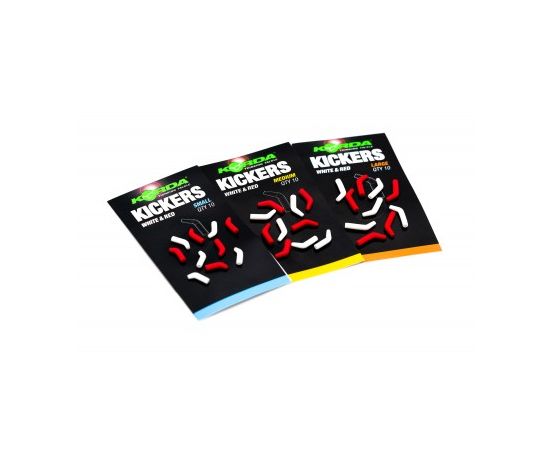 Korda Kickers White & Red
