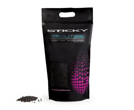 Sticky Baits Trouties Mixed Sized Pellets - 2.5kg