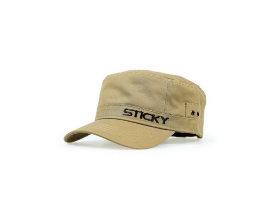 Sticky Baits Khaki Military Cap