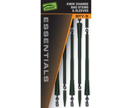 Fox Edges Essentials Kwik Change Bag Stems And Sleeves