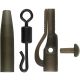 Fox Edges Naturals Power Grip Lead Clip Kit